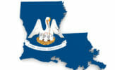 Louisiana with state bird