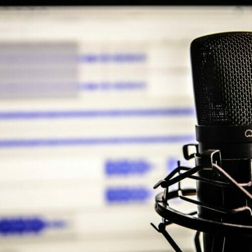 How to produce a cryptocurrency podcast logo