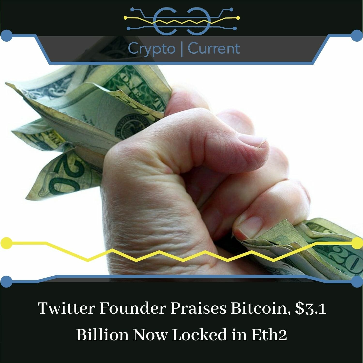 Twitter Founder Praises Bitcoin, $3.1 Billion Now Locked in Eth2