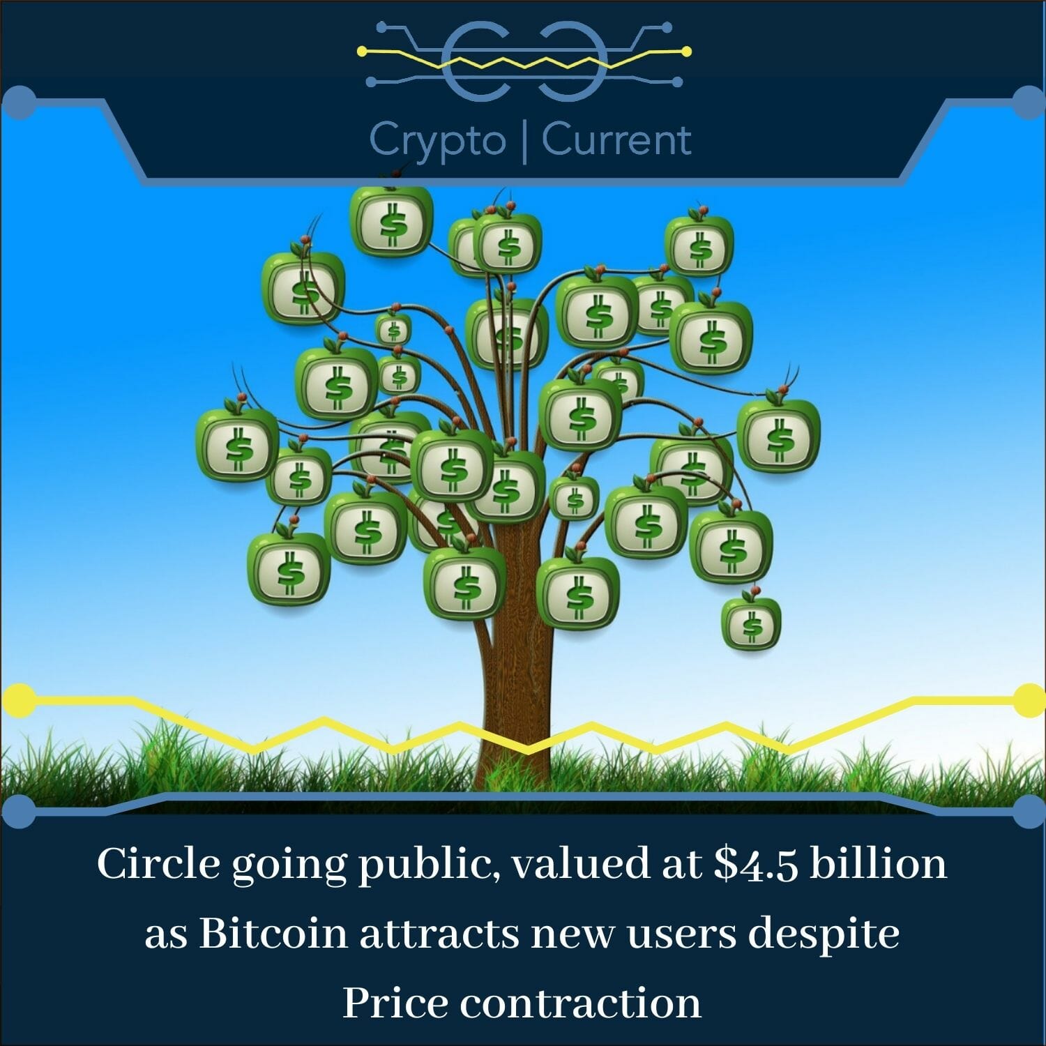 cryptocurrency predictions Circle going public, valued at $4.5 billion as Bitcoin attracts new users despite Price contraction