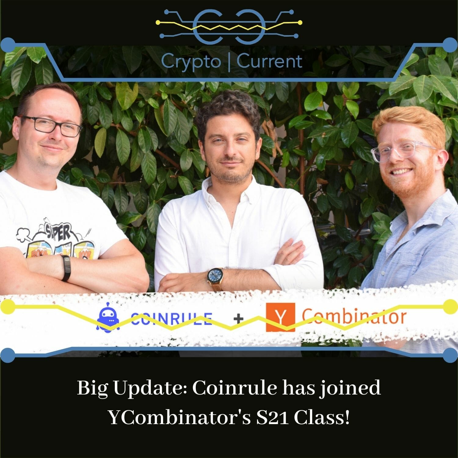 Big Update Coinrule has joined YCombinator's S21 Class!