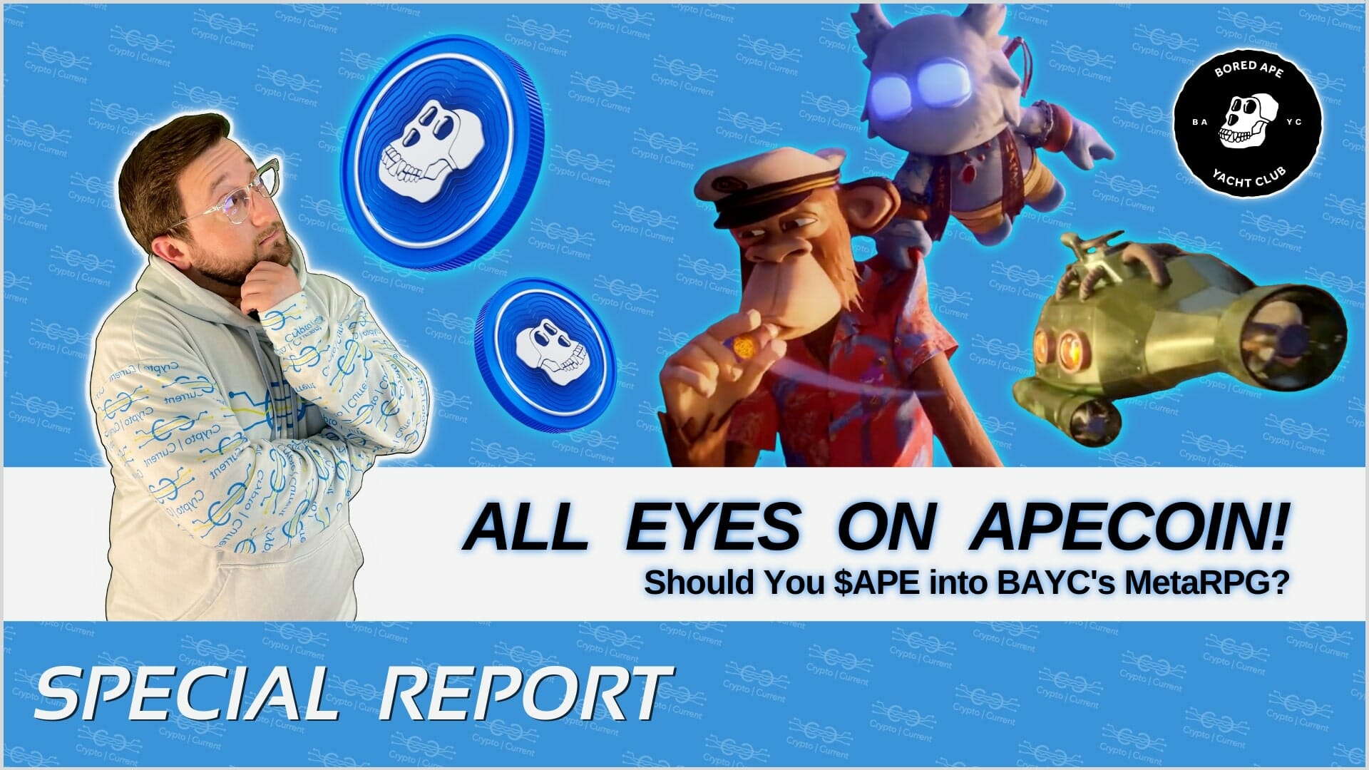 Special Report: All Eyes on Apecoin! Should You $APE into BAYC's MetaRPG?
